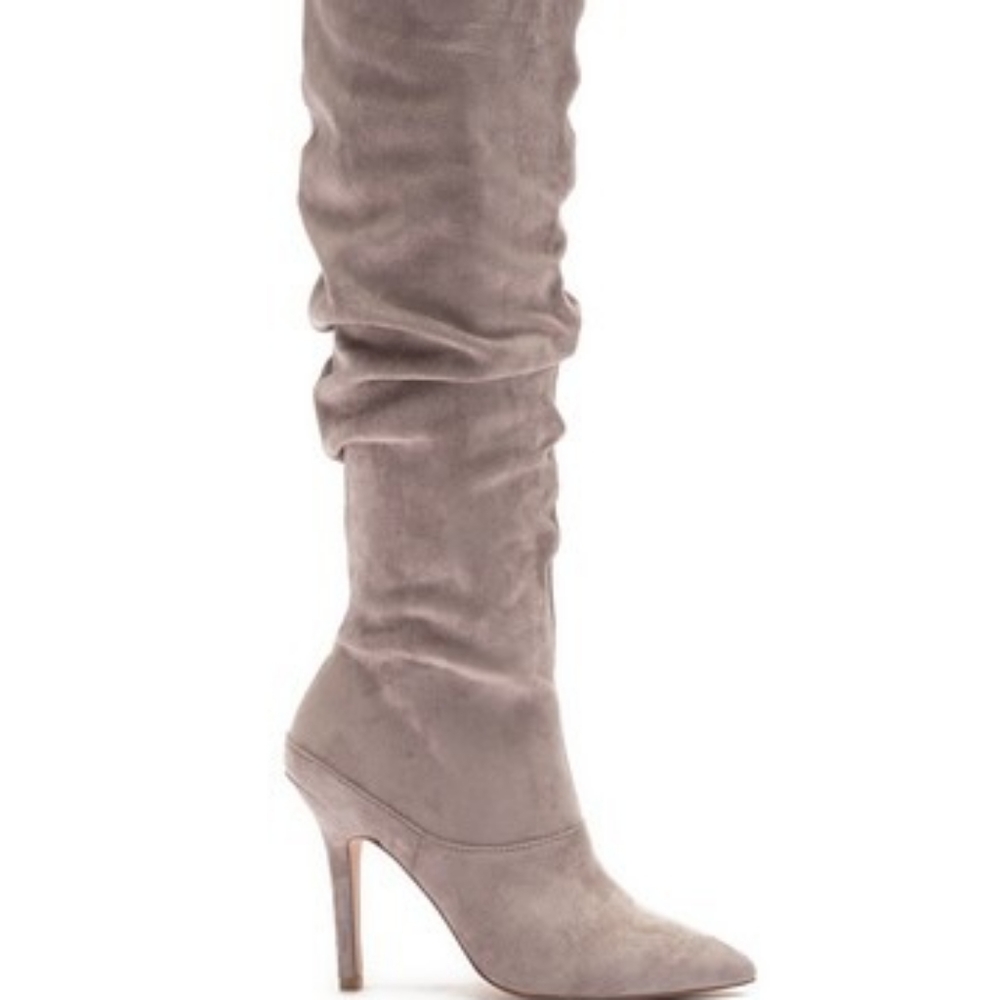 Like new Aldo's over the knee High Gray boots 8.5